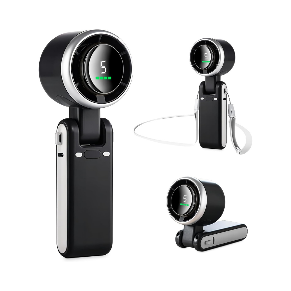 Portable Mini Fan – USB Rechargeable, Handheld, Lightweight & Quiet – Personal Desk Fan for Travel, Office, Home, Outdoor