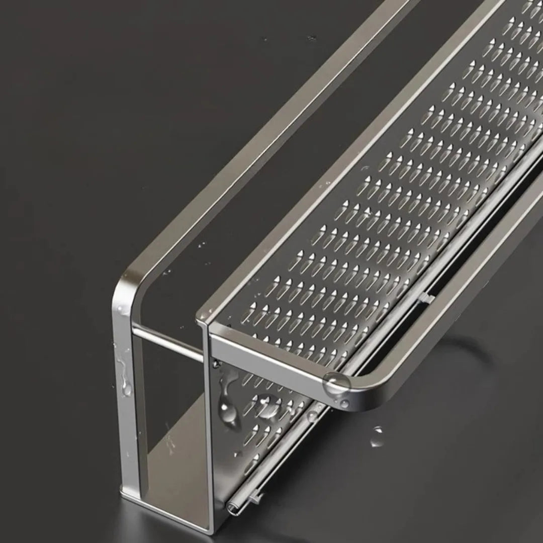 Fixed Aluminum Bathroom Shelf - Primus