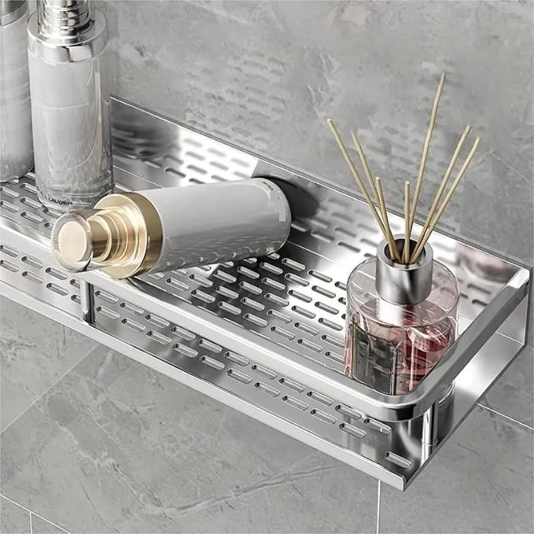 Fixed Aluminum Bathroom Shelf - Primus