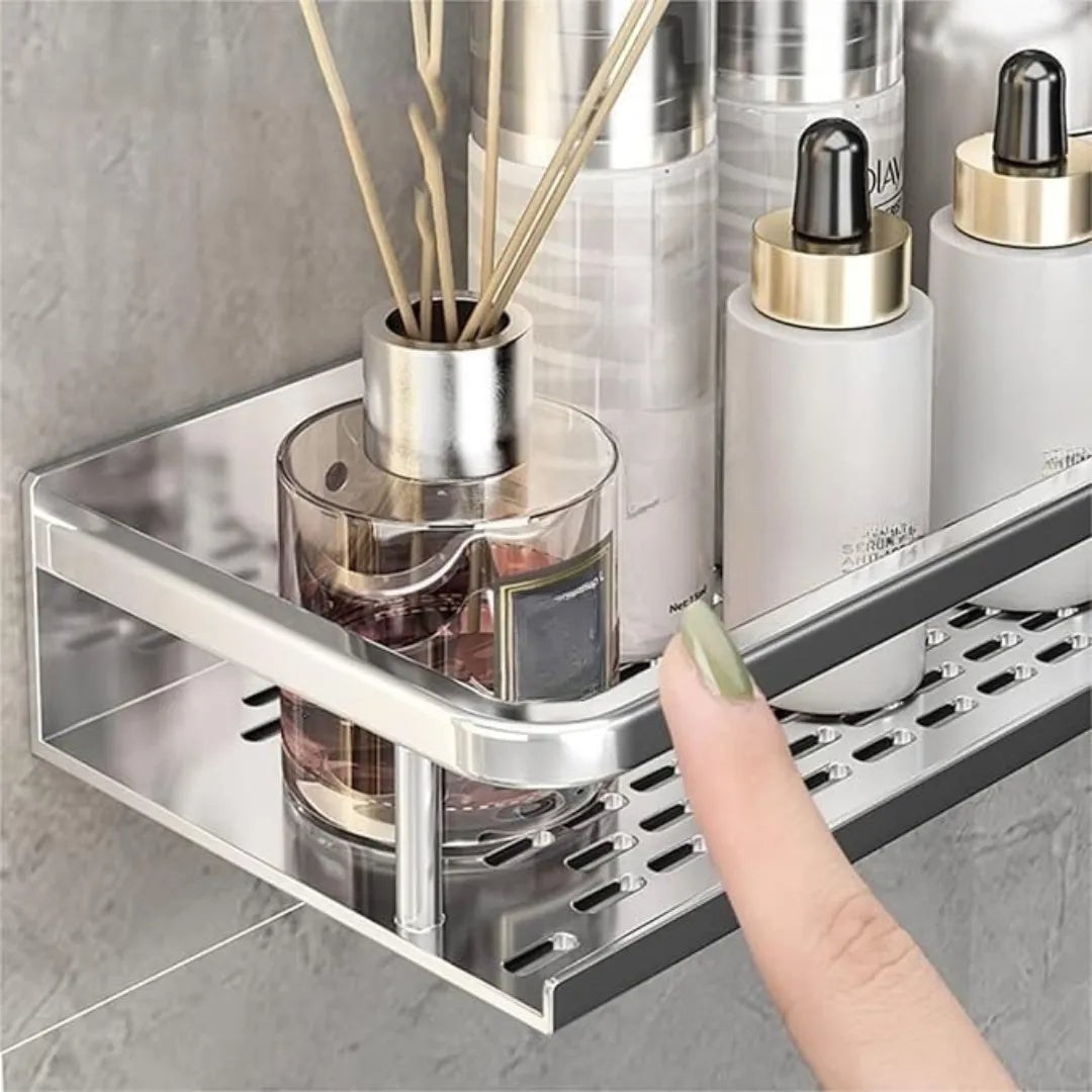 Fixed Aluminum Bathroom Shelf - Primus