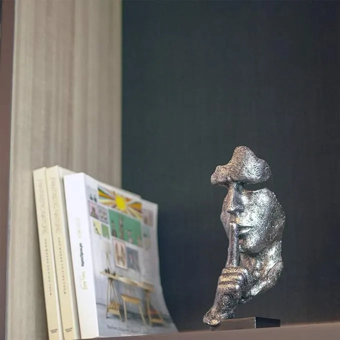 Sculpture "Silence is worth gold" - Primus
