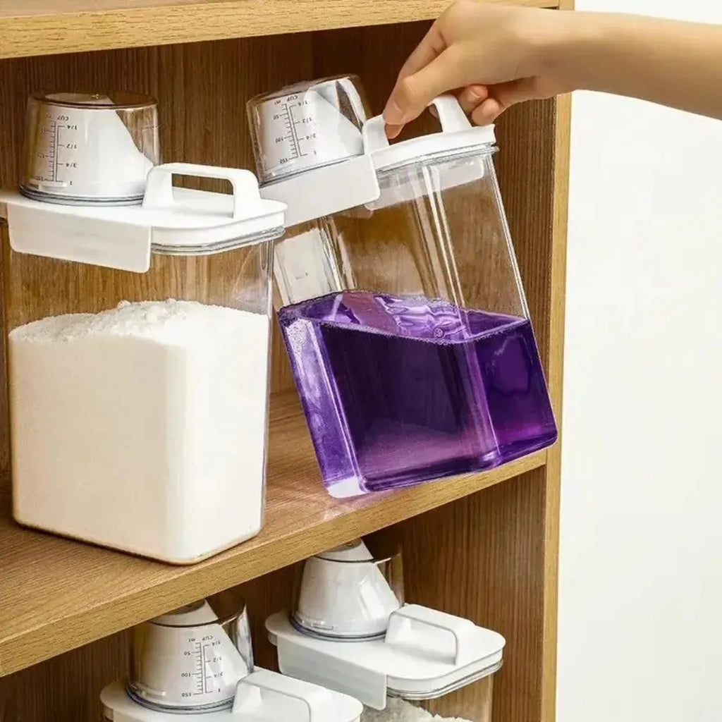 Multifunctional Airtight Jar Kit with Measuring Cup - Primus