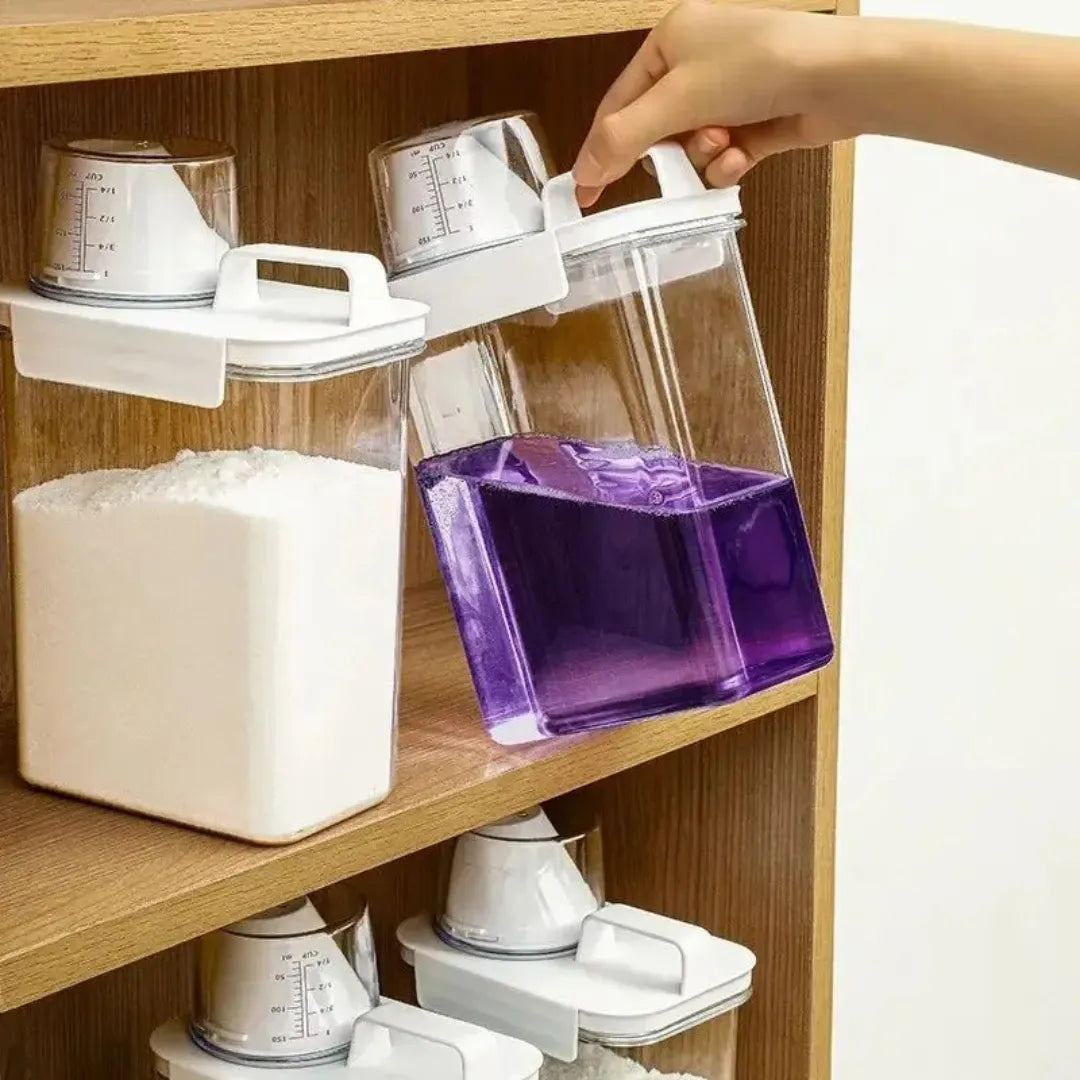 Multifunctional Airtight Jar Kit with Measuring Cup - Primus
