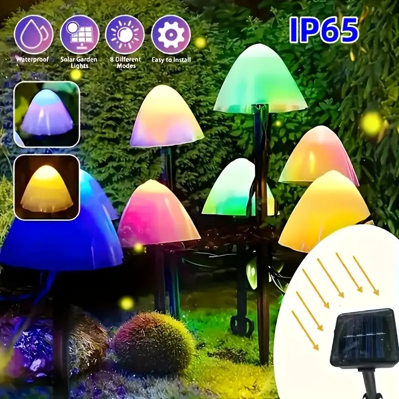 Radiant Garden Solar Mushroom Lights by Primus™