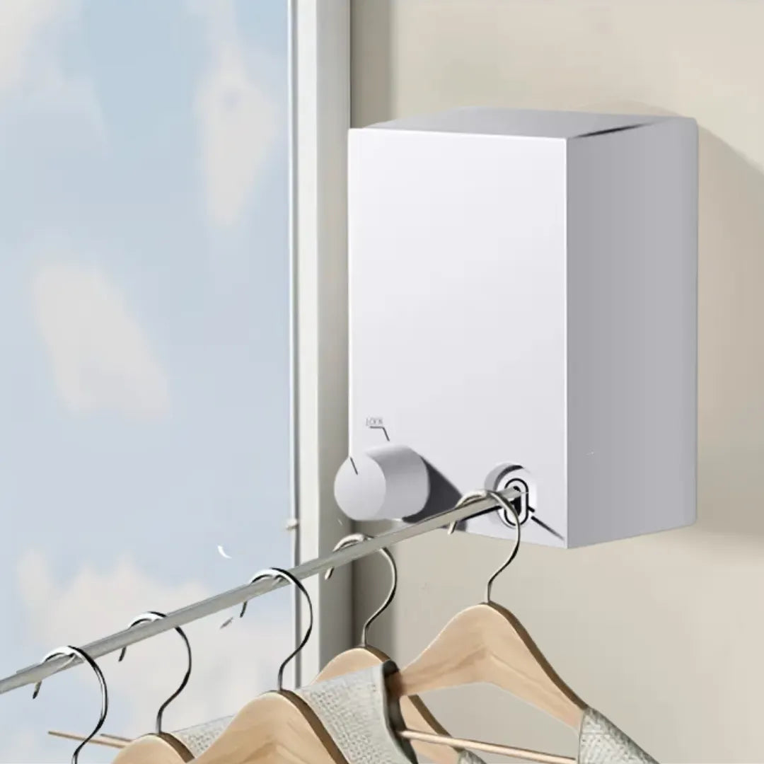 Invisible Stainless Steel Retractable Clothesline - Primus