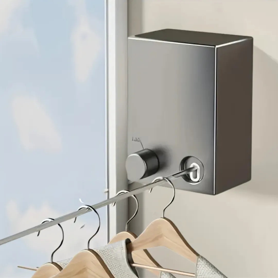 Invisible Stainless Steel Retractable Clothesline - Primus