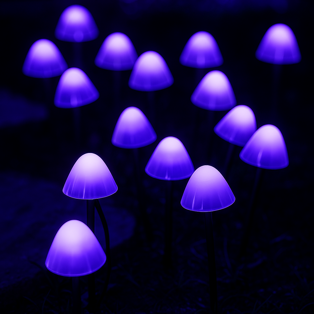 Radiant Garden Solar Mushroom Lights by Primus™