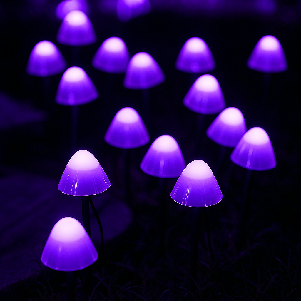 Radiant Garden Solar Mushroom Lights by Primus™