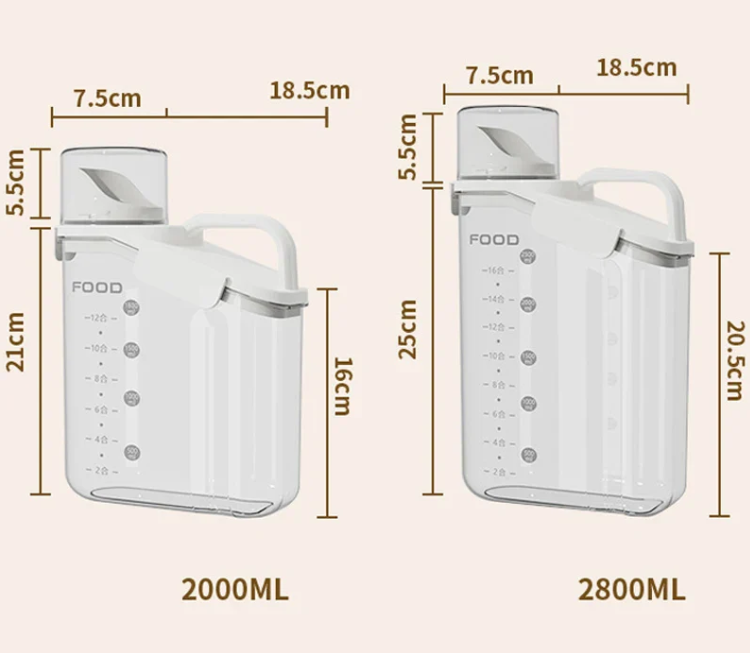 Multifunctional Airtight Jar Kit with Measuring Cup - Primus