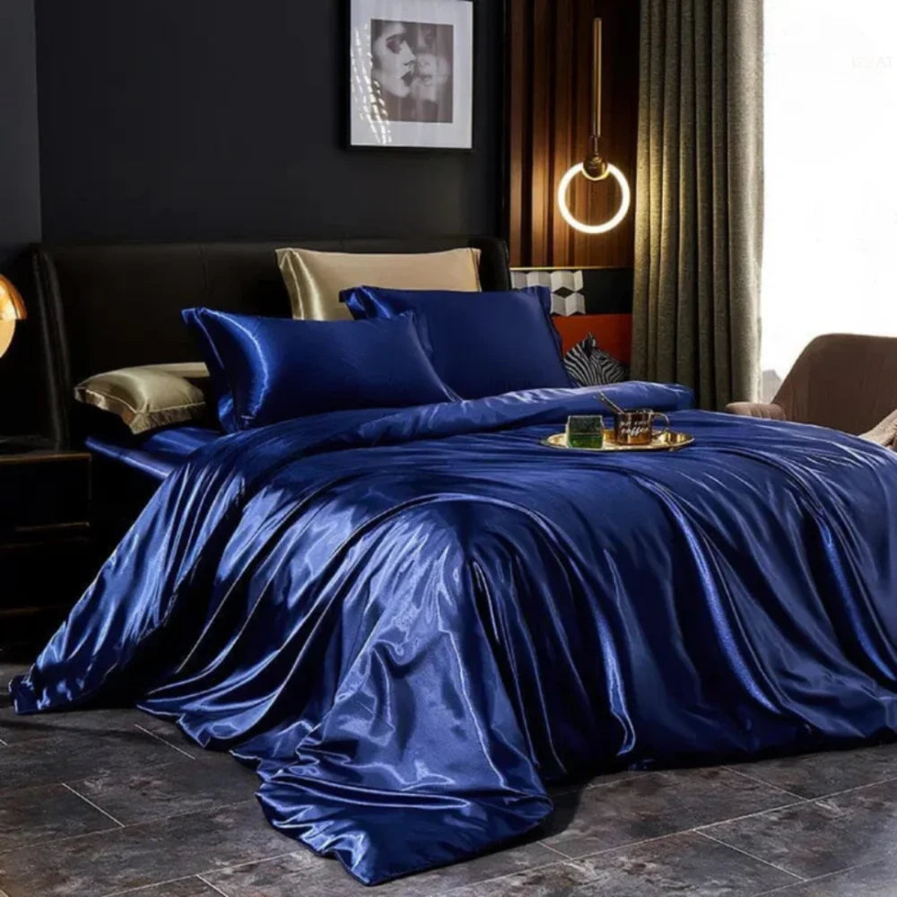 4 Piece Silk Bedding Set - Primus