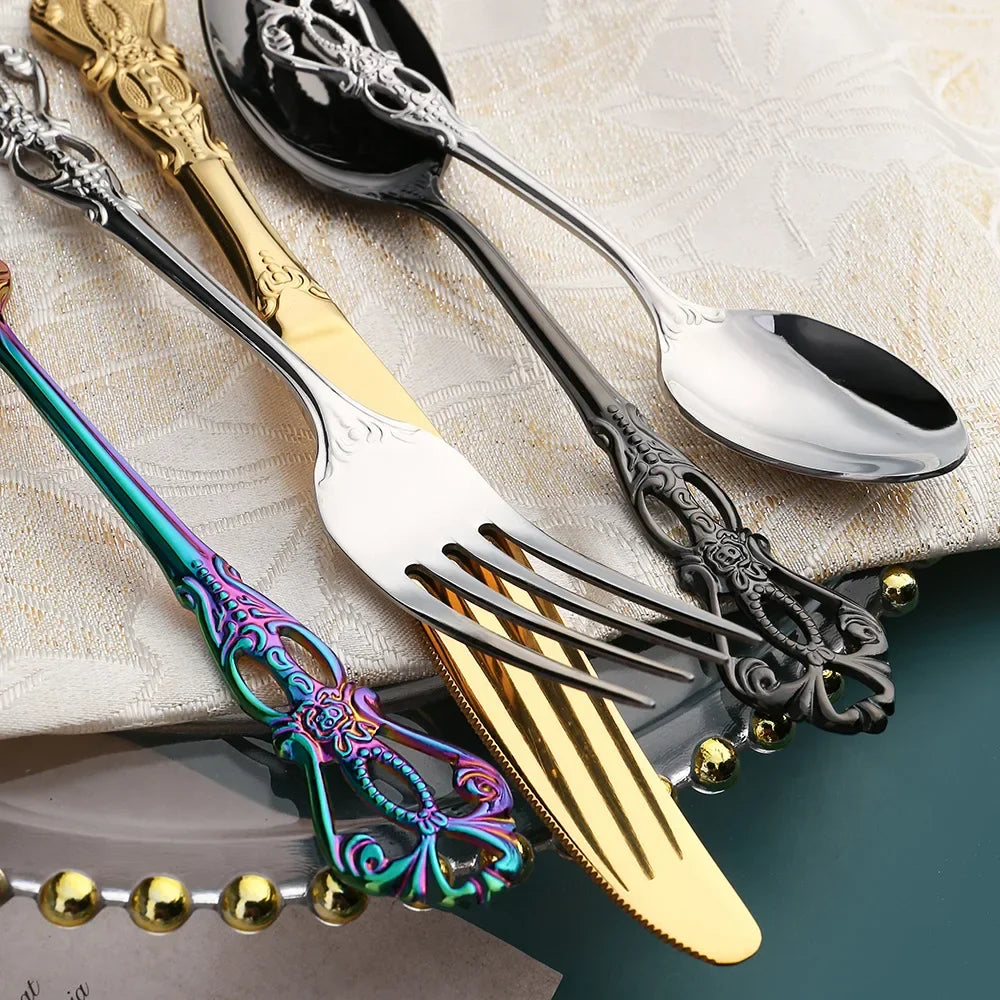European Cutlery Set 24 Pieces