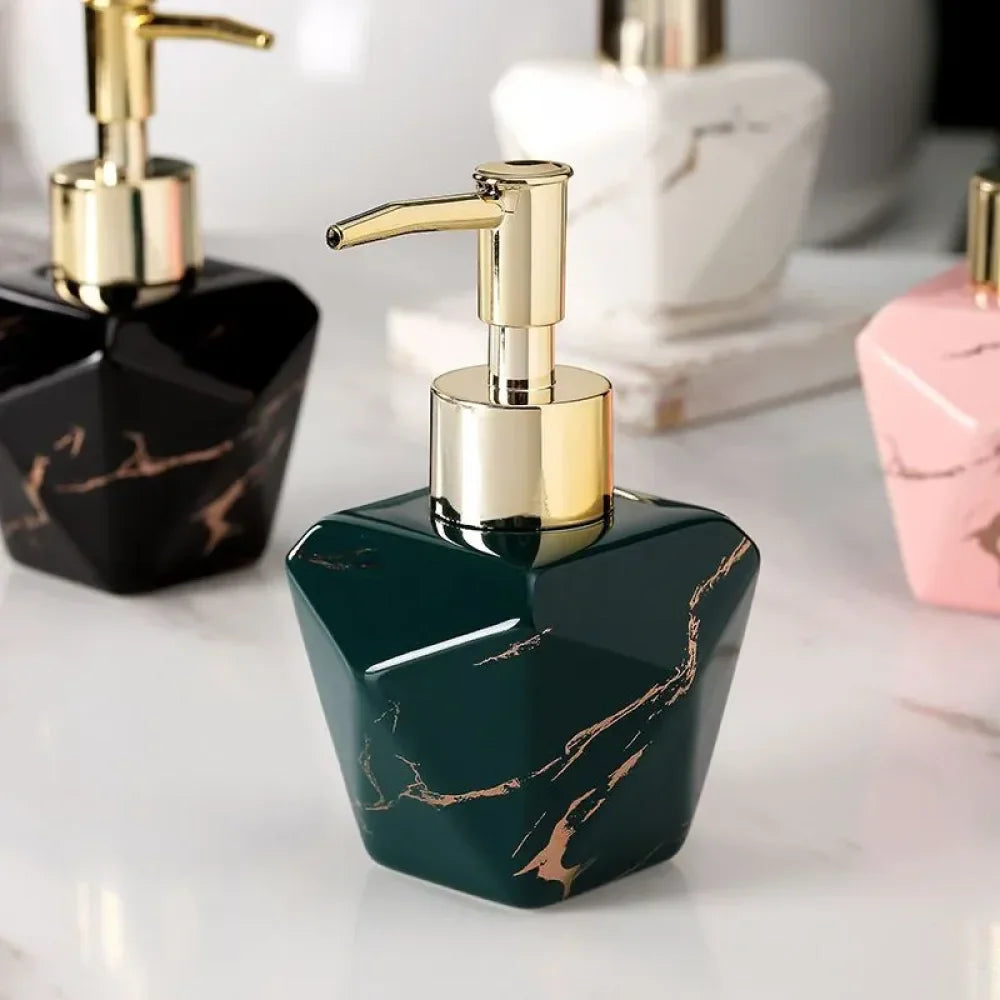 Marbled Bathroom Liquid Soap Dispenser - Primus