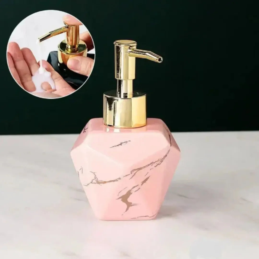 Marbled Bathroom Liquid Soap Dispenser - Primus
