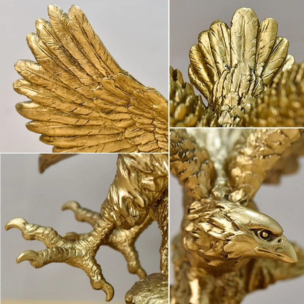 Golden Eagle Sculpture - Primus
