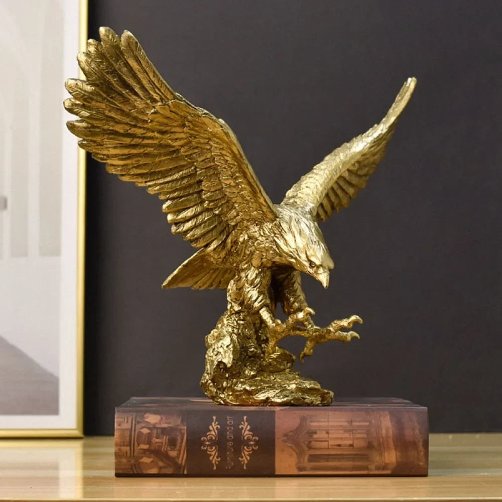 Golden Eagle Sculpture - Primus