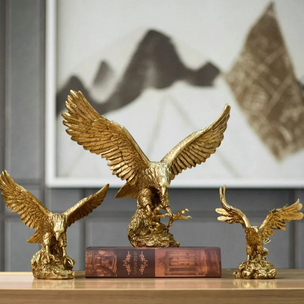 Golden Eagle Sculpture - Primus