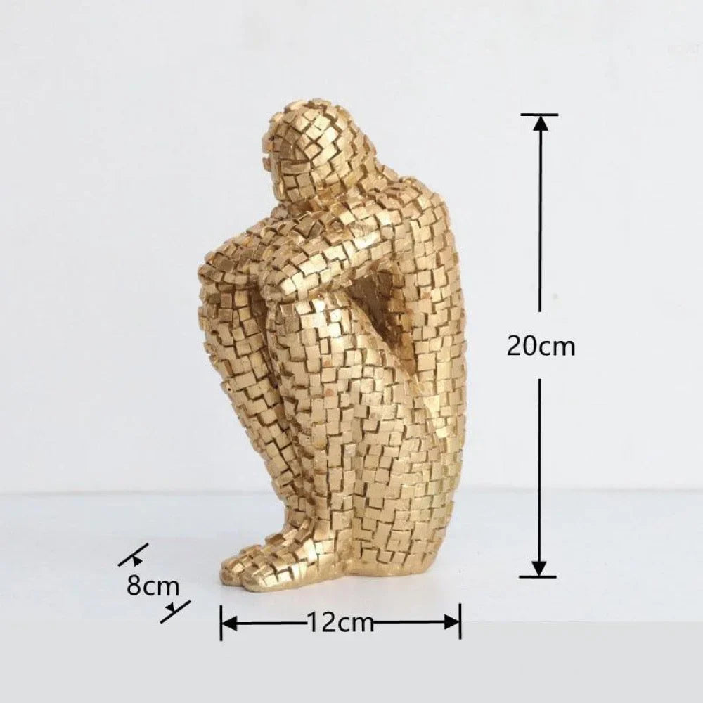 Thinking Man Sculpture - Primus
