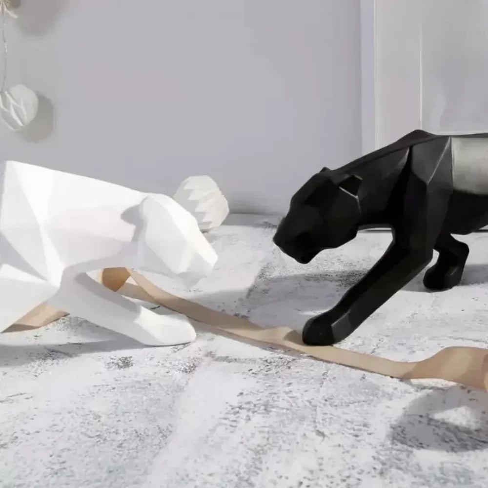 Resin Leopard Statue - Primus