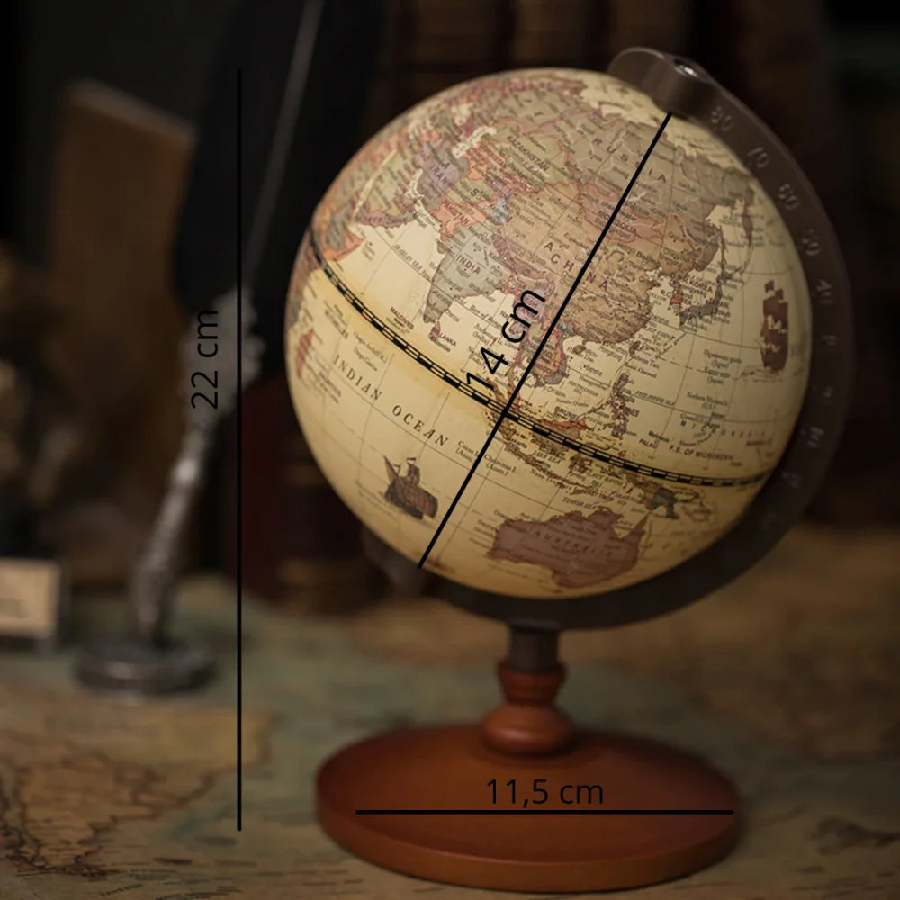 Wooden Earth Globe - Primus