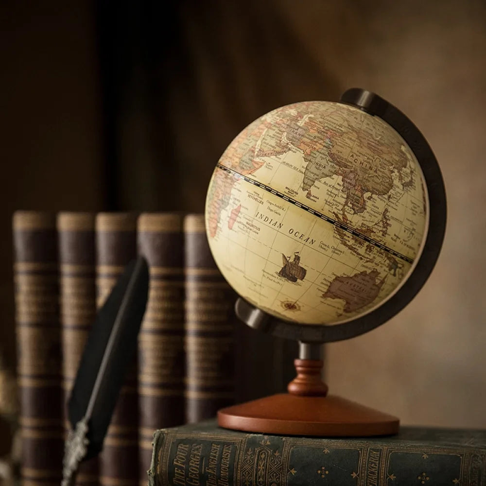 Wooden Earth Globe - Primus