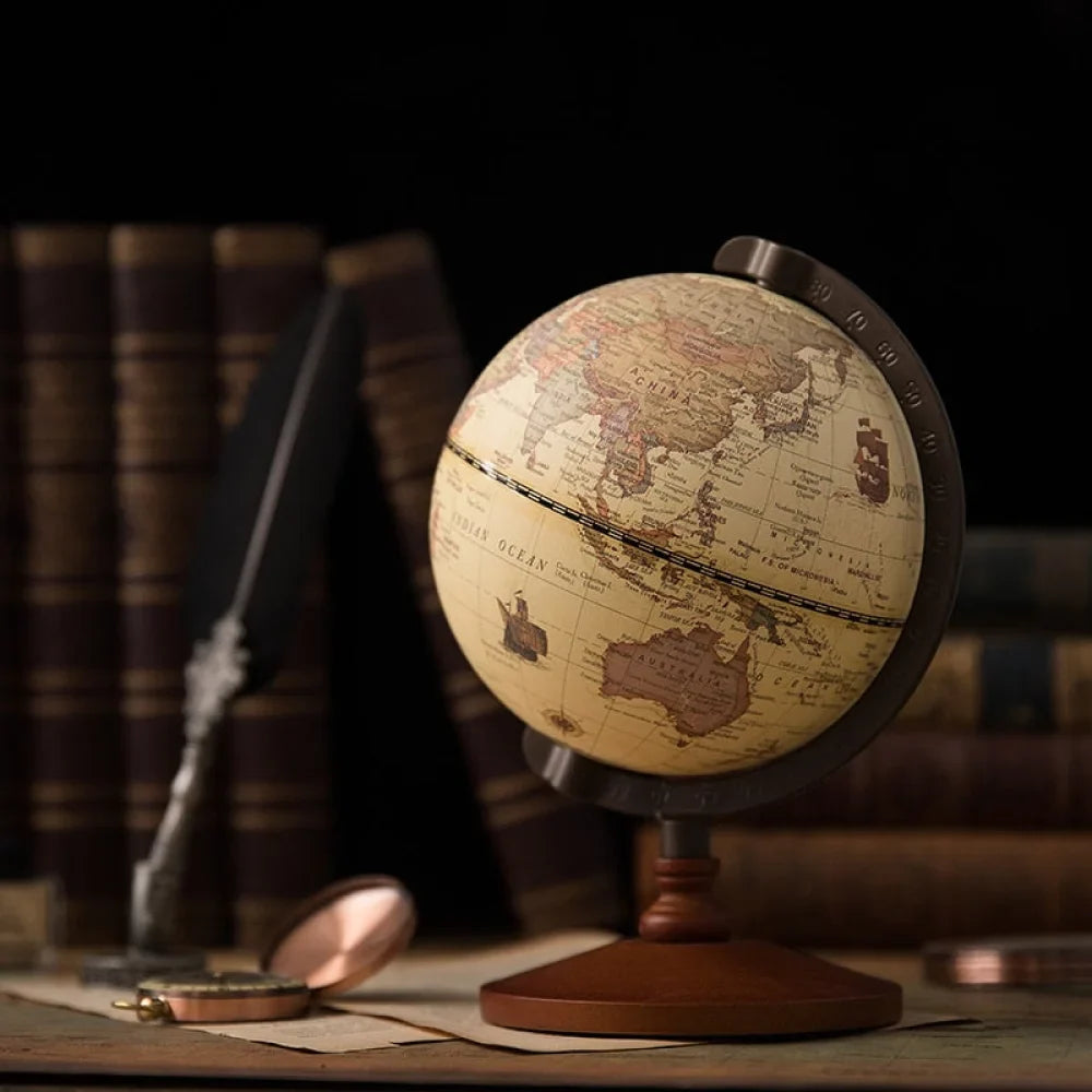 Wooden Earth Globe - Primus