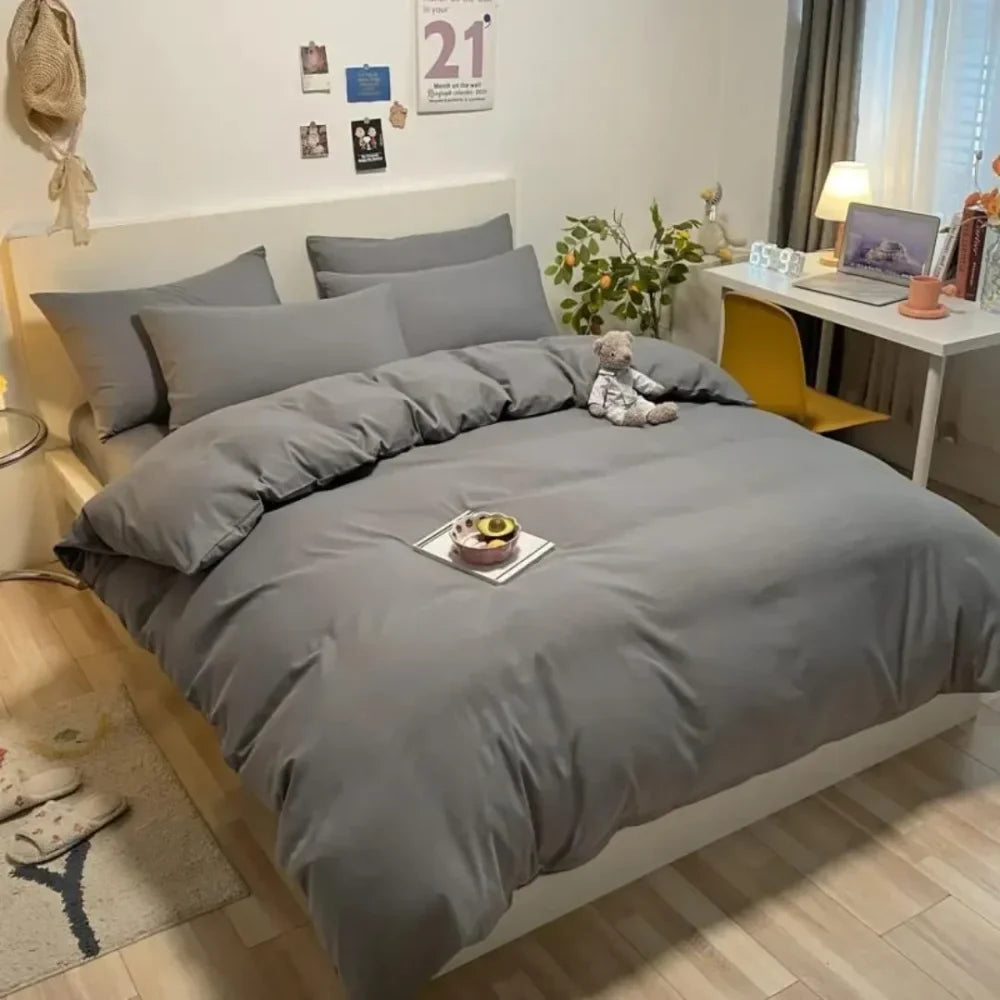 4 Pieces Pure Cotton Bedding Set - Primus