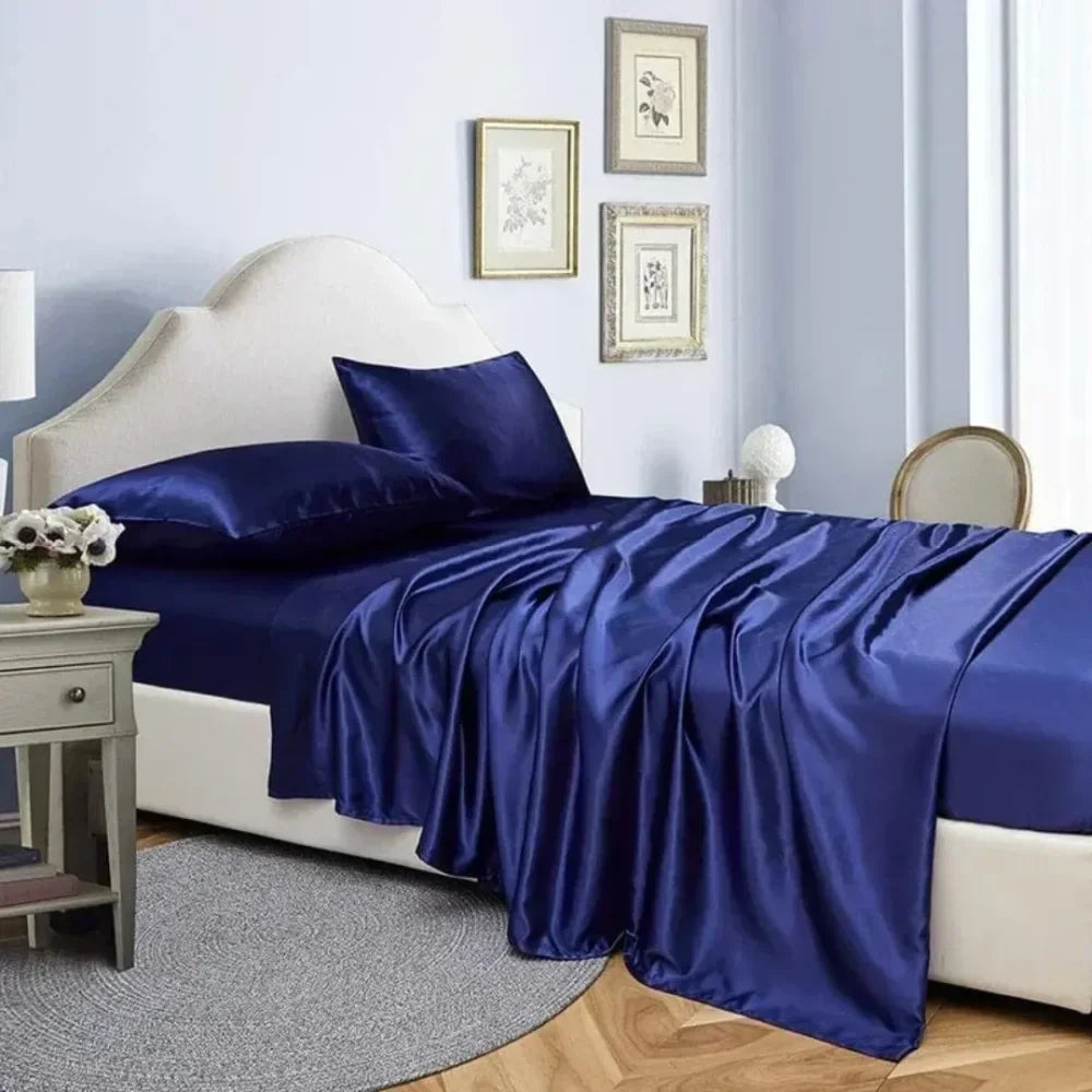 Nivia 4-Piece Silk Bedding Set - Primus
