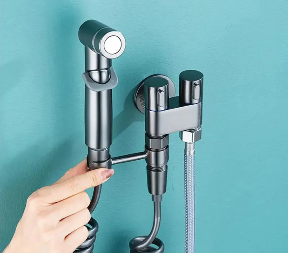 Complete Hygienic Shower Kit with Derivation for Flush Tank - Primus