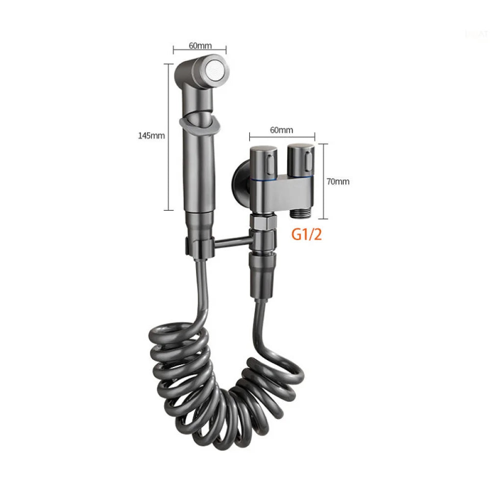Complete Hygienic Shower Kit with Derivation for Flush Tank - Primus