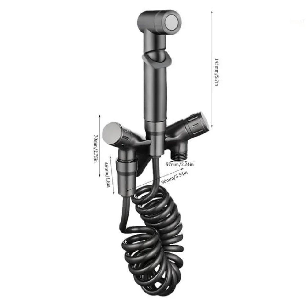Complete Hygienic Shower Kit with Derivation for Flush Tank - Primus
