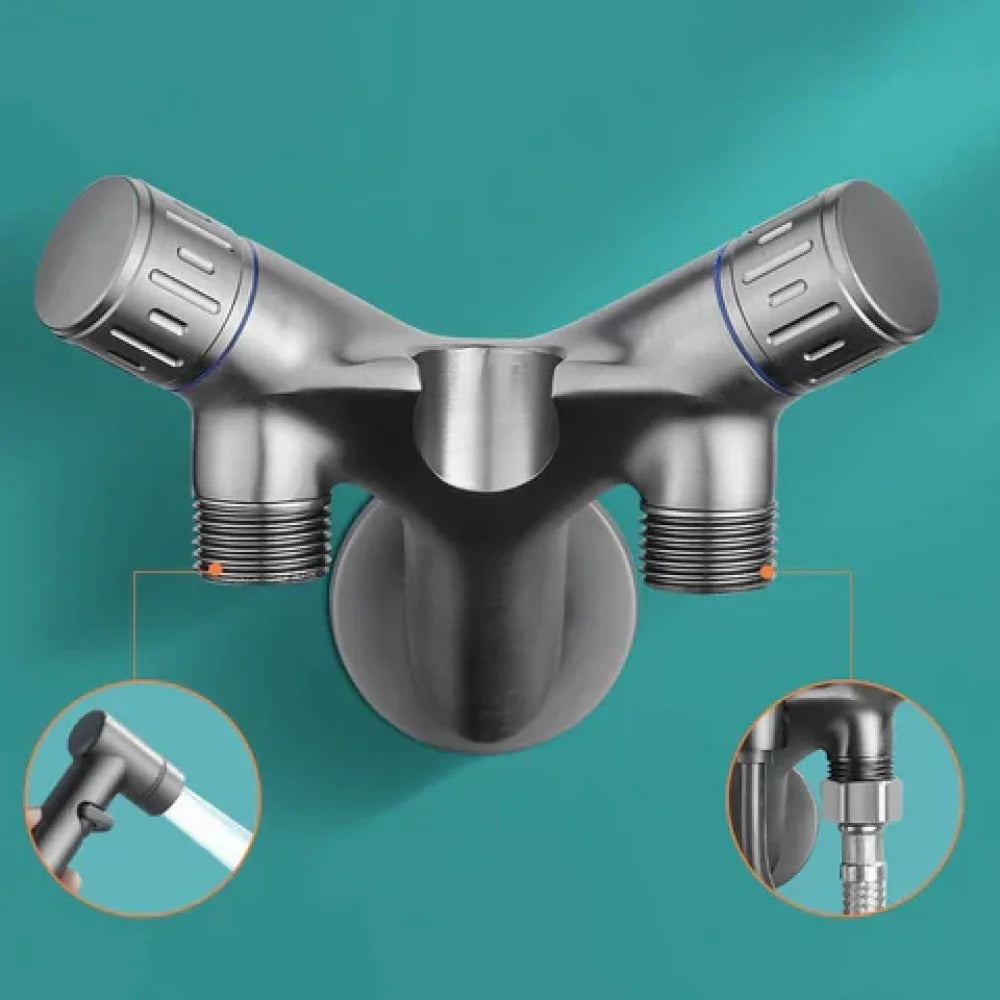 Complete Hygienic Shower Kit with Derivation for Flush Tank - Primus