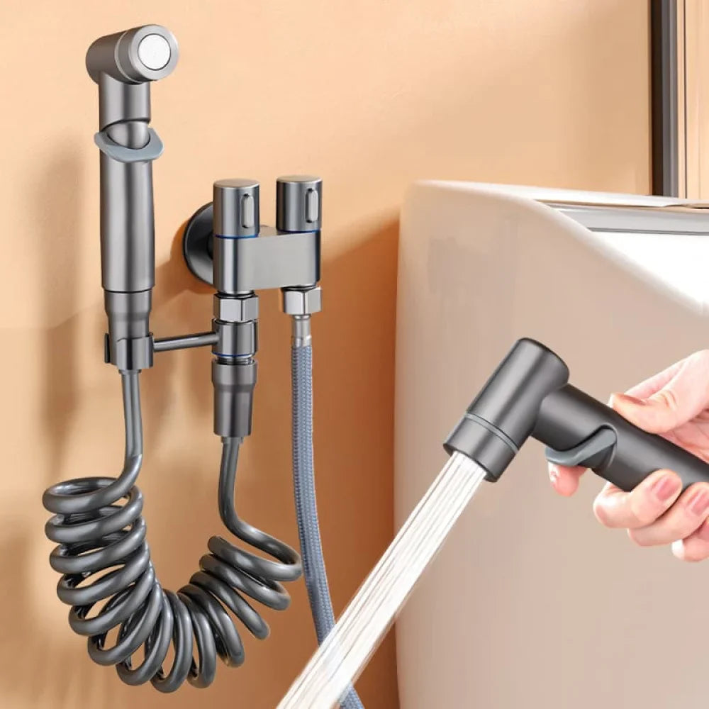 Complete Hygienic Shower Kit with Derivation for Flush Tank - Primus