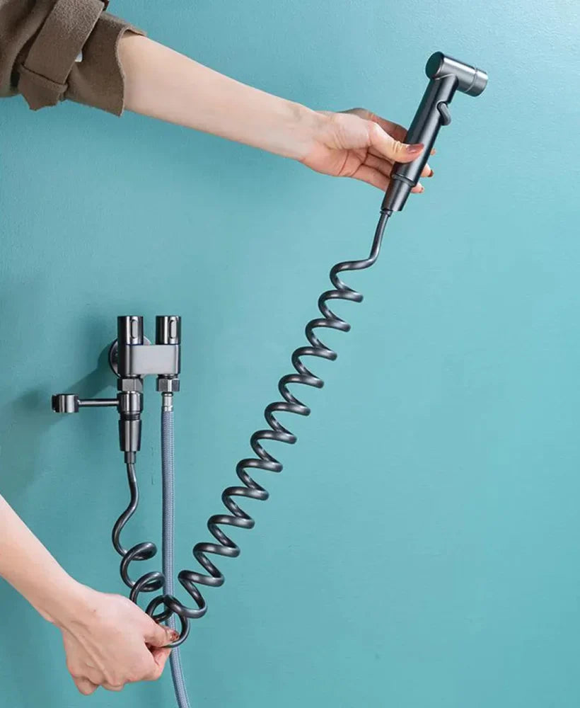 Complete Hygienic Shower Kit with Derivation for Flush Tank - Primus