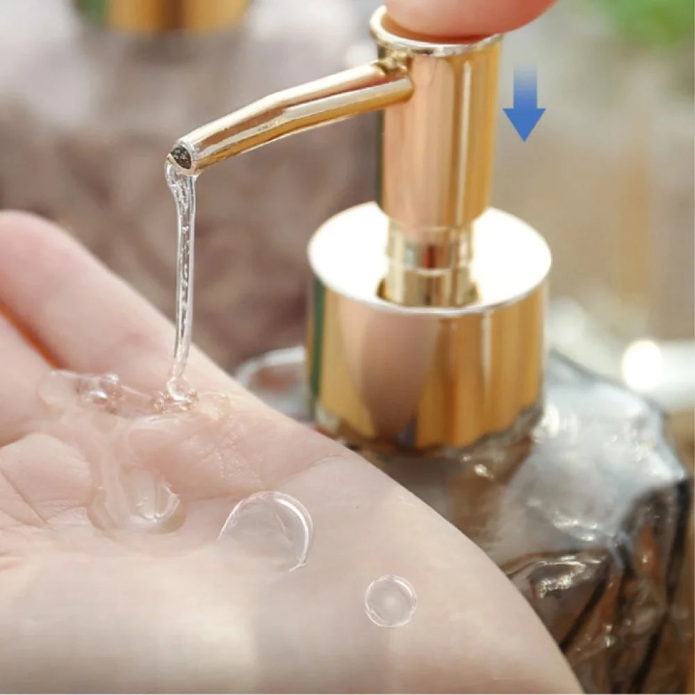 Glass Dispenser Kit for Liquid Soap - Primus