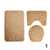 3 Piece Bathroom and Washroom Rug Kit - Primus