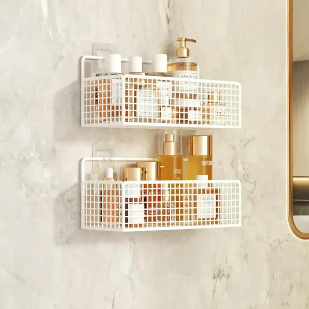 Double Aluminum Bathroom Shelf - Primus