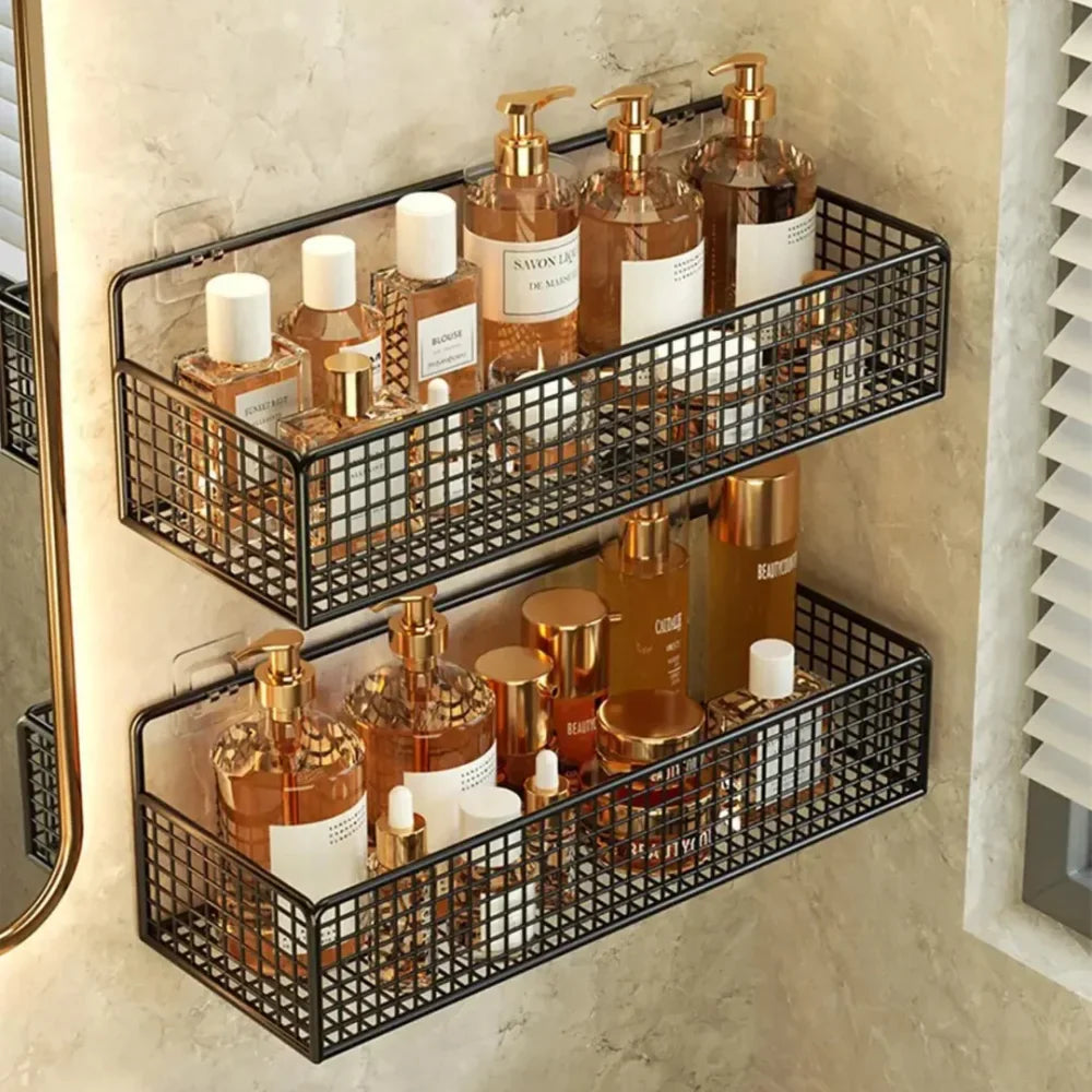 Double Aluminum Bathroom Shelf - Primus