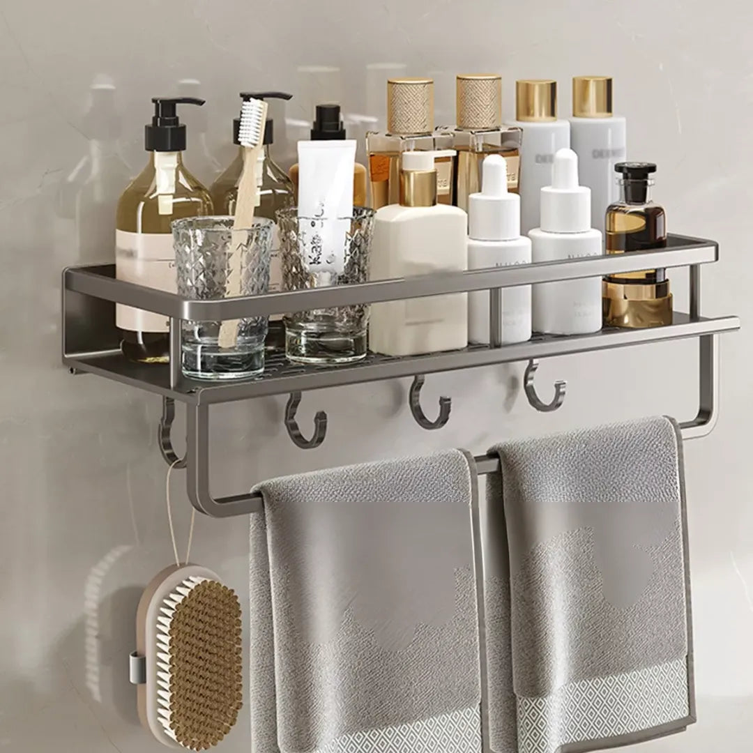 Fixed Aluminum Bathroom Shelf - Primus