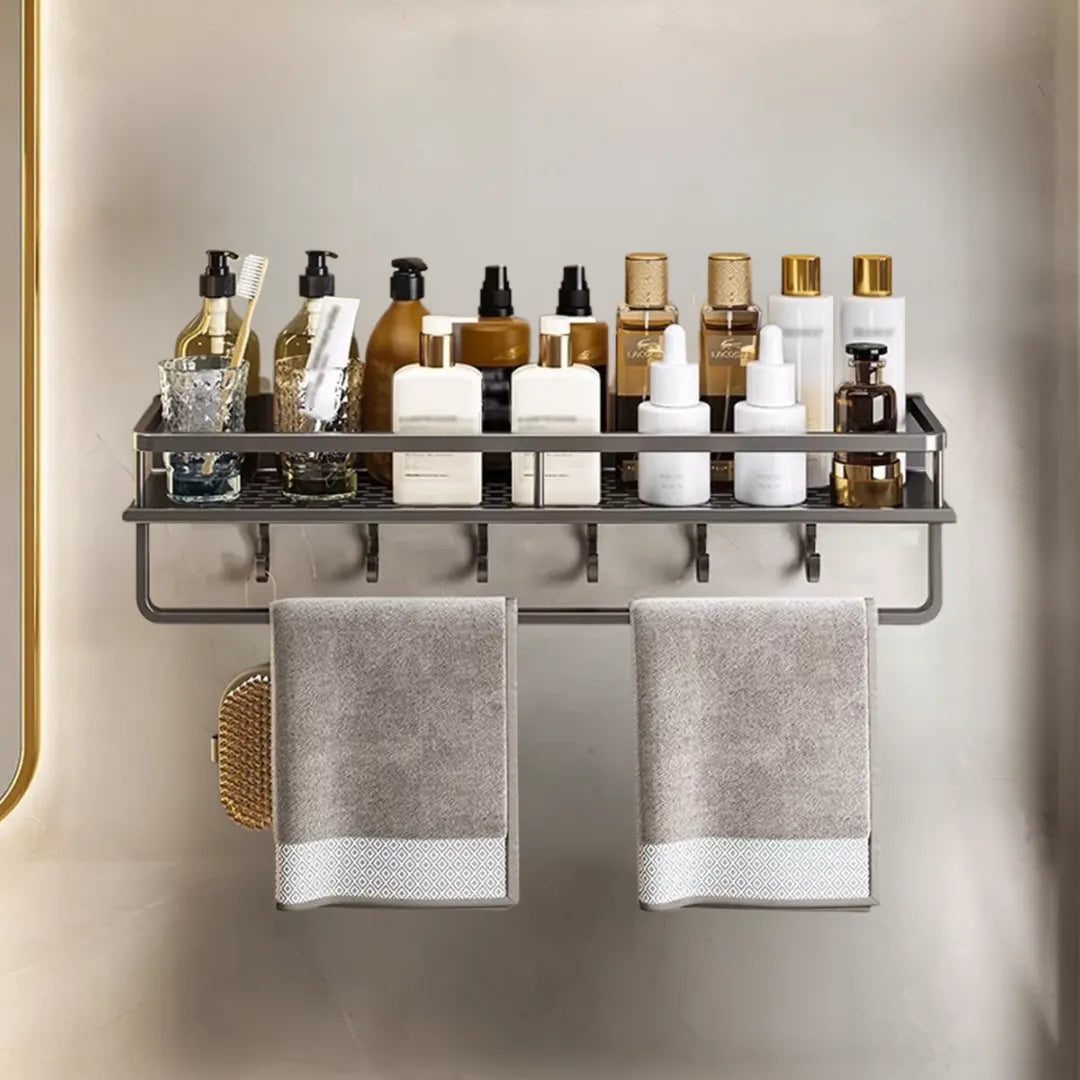 Fixed Aluminum Bathroom Shelf - Primus