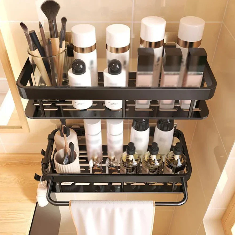 Bathroom Shelf Set Without Holes - Primus