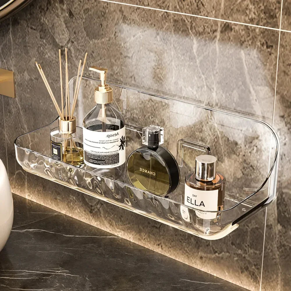 Transparent Bathroom Shelf Without Holes - Primus