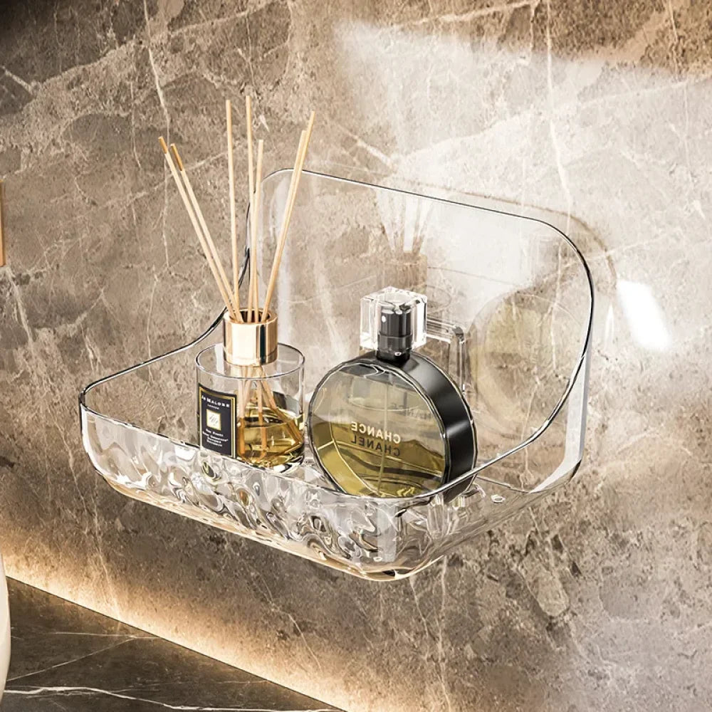 Transparent Bathroom Shelf Without Holes - Primus