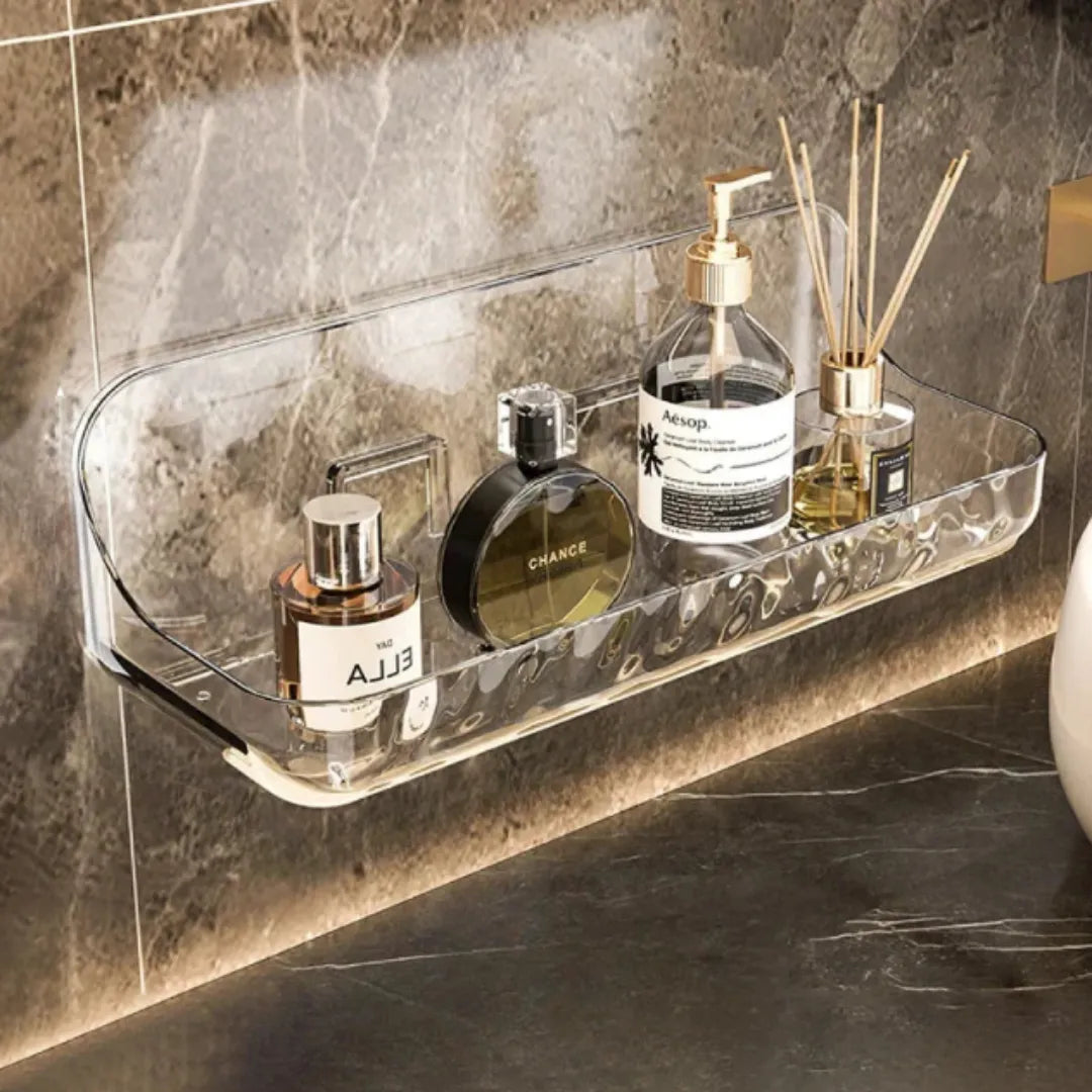 Transparent Bathroom Shelf Without Holes - Primus