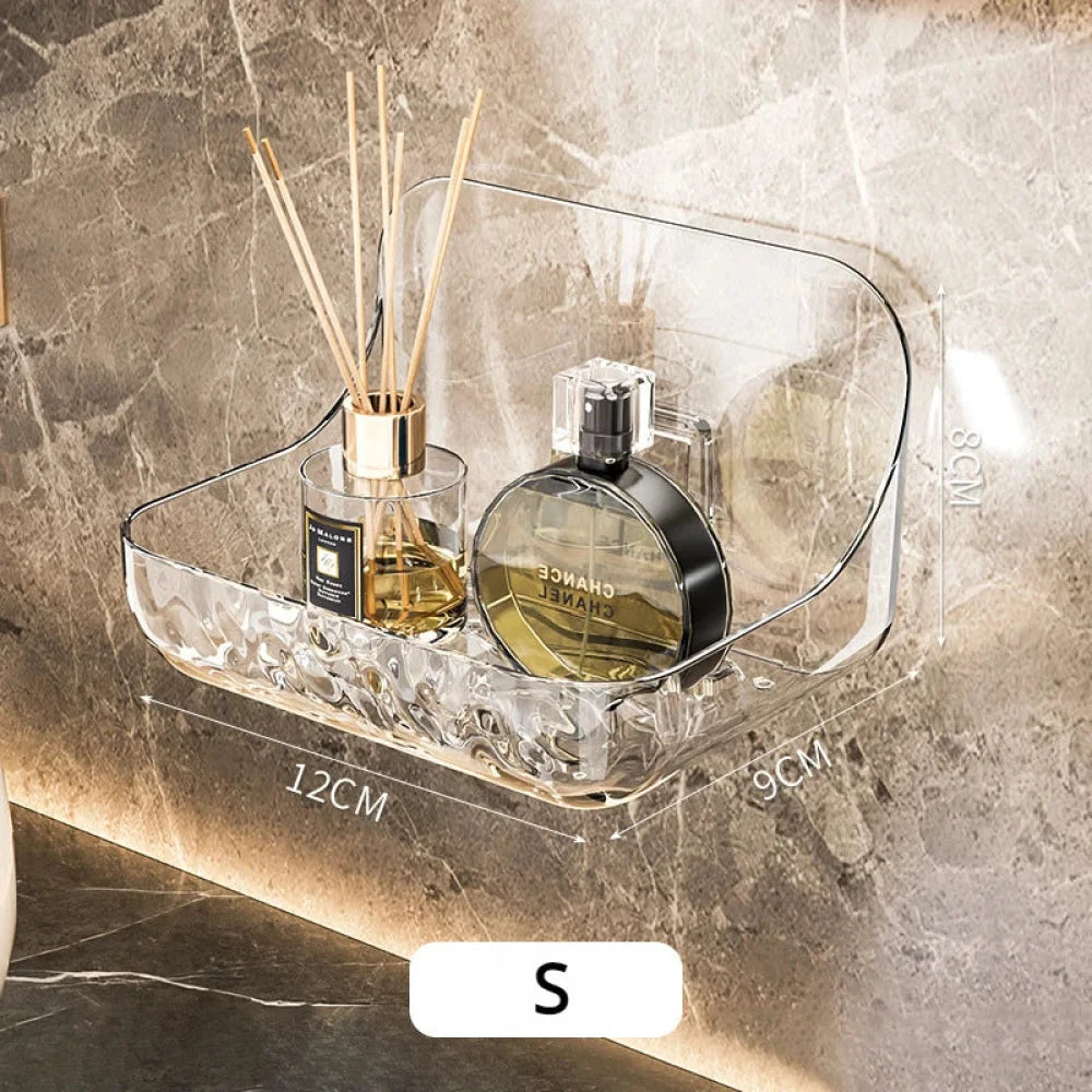 Transparent Bathroom Shelf Without Holes - Primus