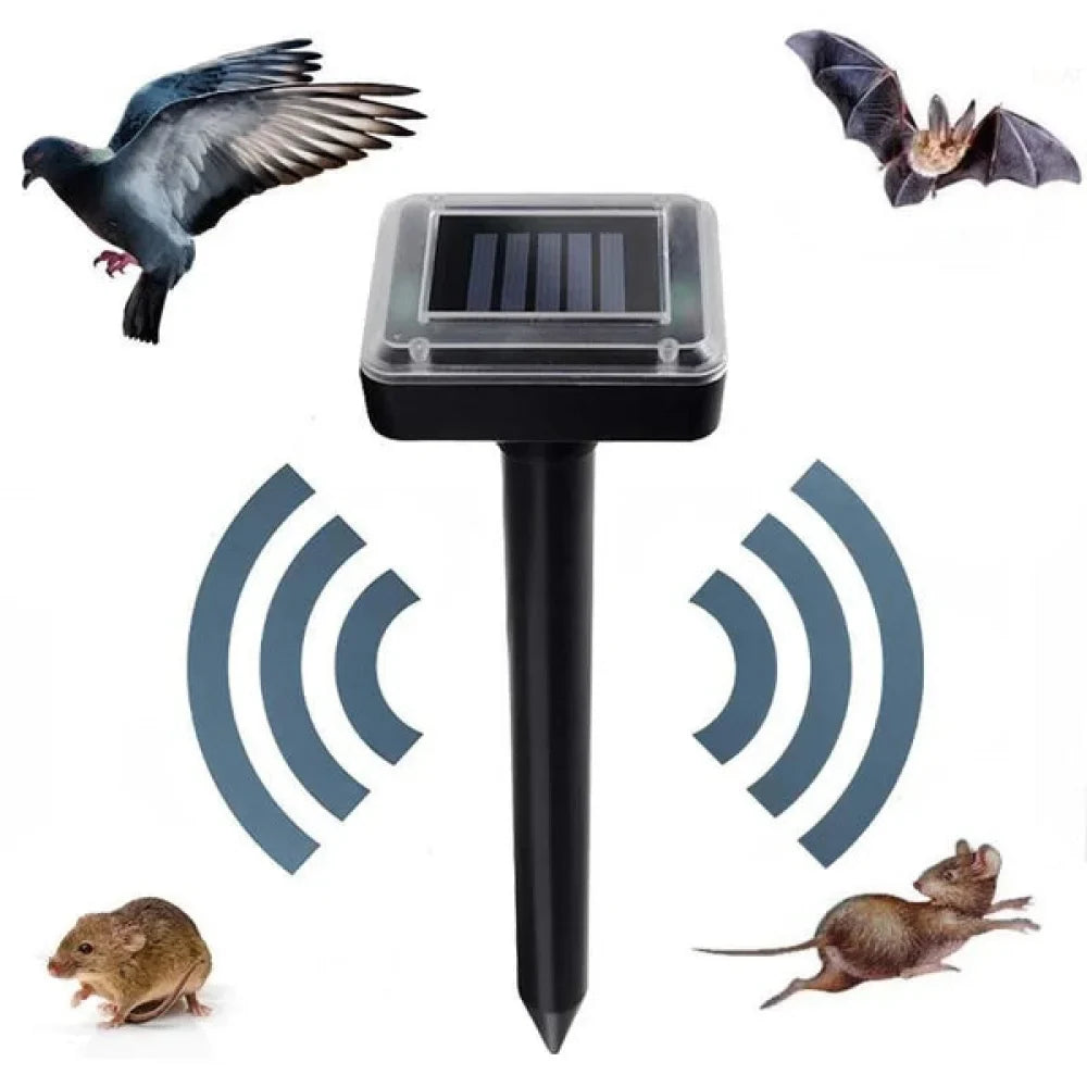 Ultrasonic Solar Pest Repellent 24h - Tazzi