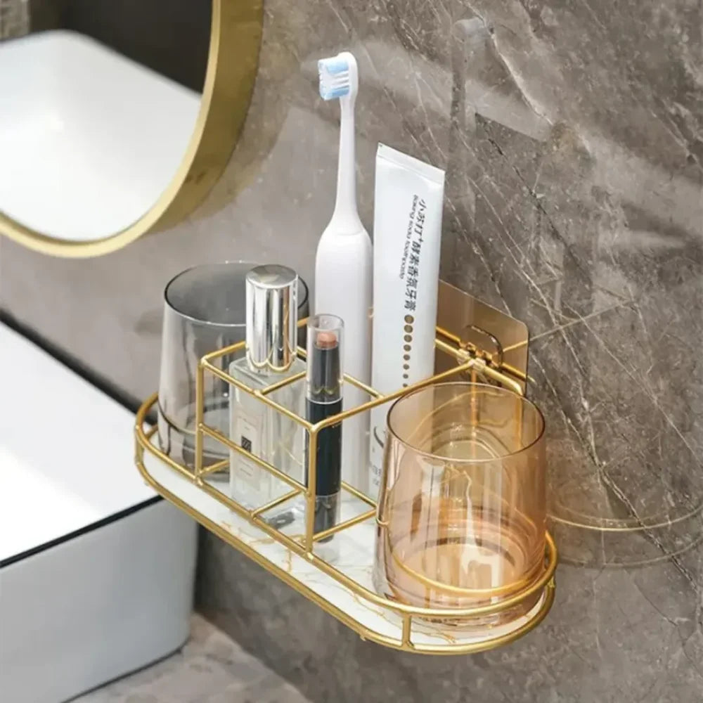 Bathroom Organizer Holder Without Holes - Primus