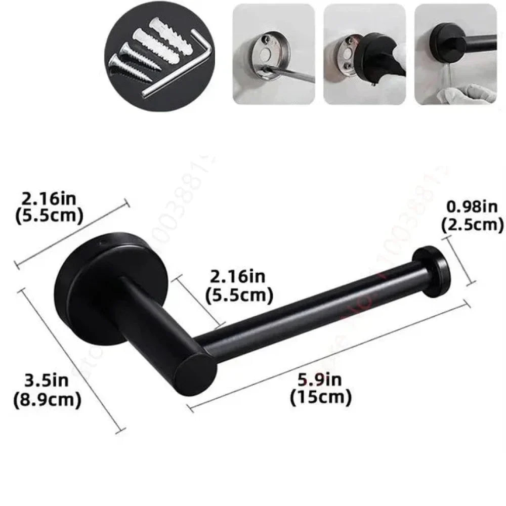 Stainless Steel Bathroom Support Without Holes - Primus