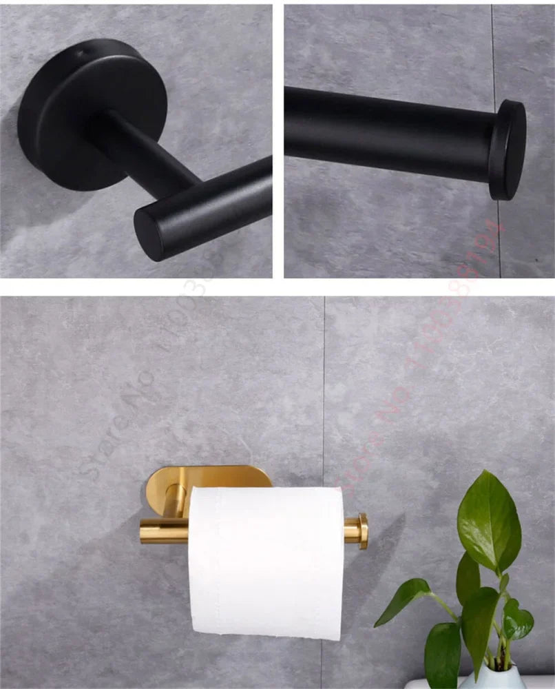 Stainless Steel Bathroom Support Without Holes - Primus