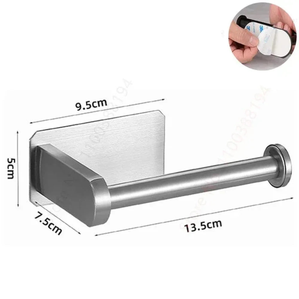 Stainless Steel Bathroom Support Without Holes - Primus