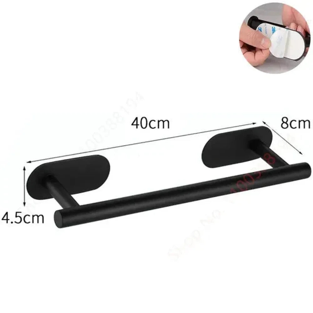 Stainless Steel Bathroom Support Without Holes - Primus